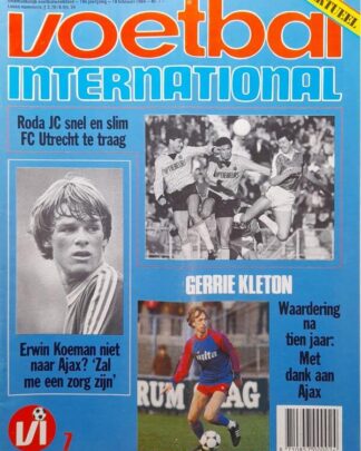 Voetbal International jaargang 19 - 1984 - nummer 7