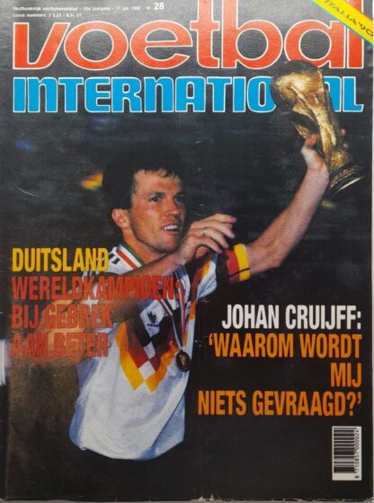 Voetbal International jaargang 25 - 1990 - nummer 28