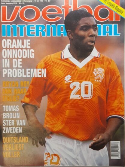 Voetbal International jaargang 27 - 1992 - nummer 25