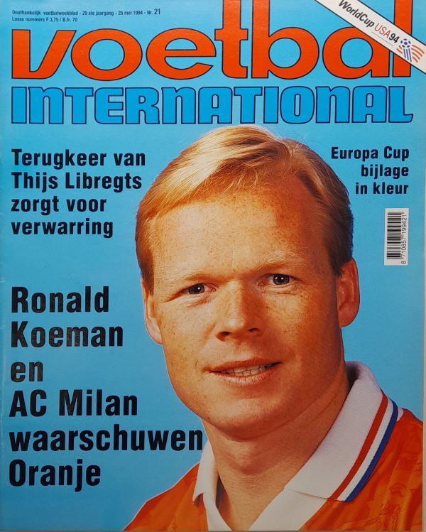 Voetbal International jaargang 29 - 1994 - nummer 21
