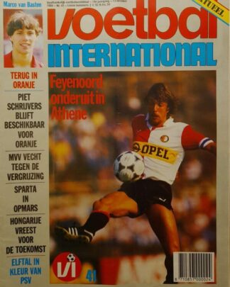 Voetbal International jaargang 19 - 1984 - nummer 41