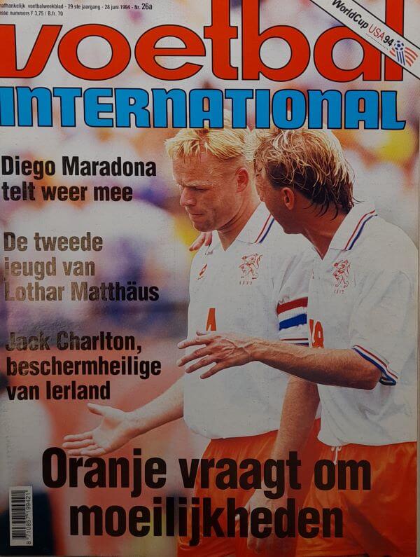 Voetbal International jaargang 29 - 1994 - nummer 26A