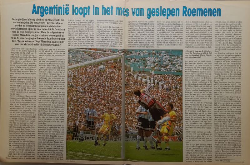 Voetbal International jaargang 29 - 1994 - nummer 27 - Afbeelding 3