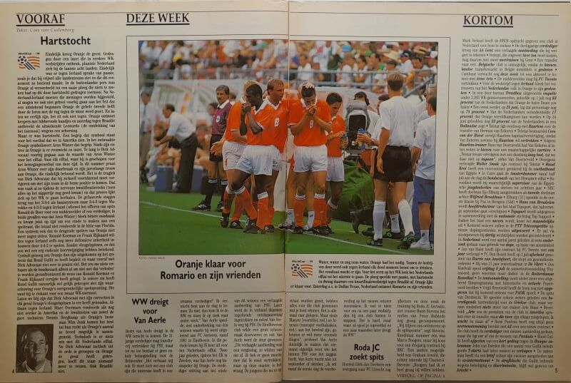 Voetbal International jaargang 29 - 1994 - nummer 27 - Afbeelding 5