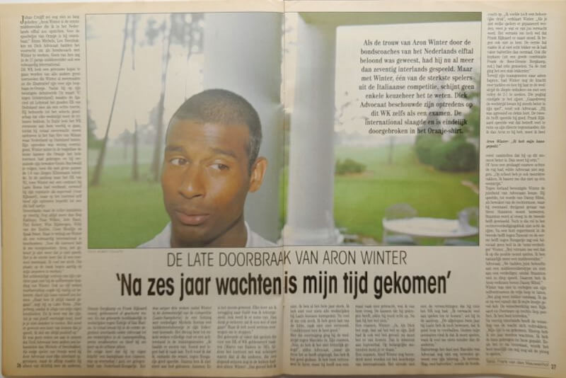 Voetbal International jaargang 29 - 1994 - nummer 27 - Afbeelding 2