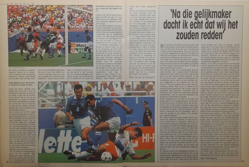 Voetbal International jaargang 29 - 1994 - nummer 28 - Afbeelding 2
