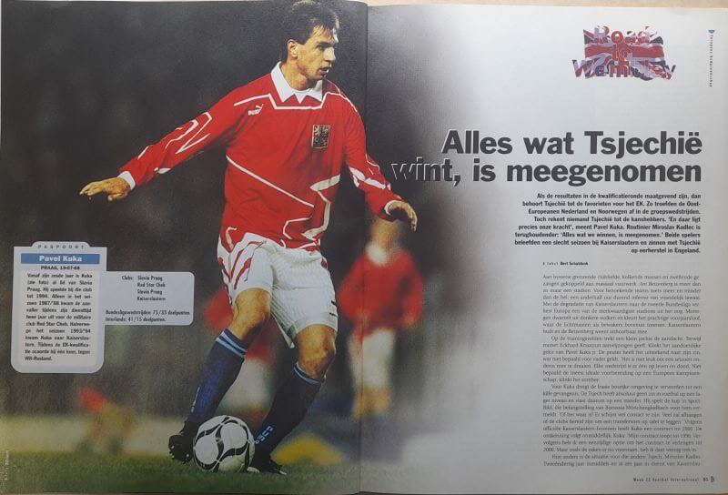 Voetbal International jaargang 31 - 1996 - nummer 22 - Afbeelding 3