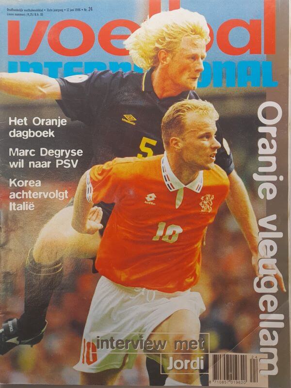 Pakket Voetbal Internationals Europees Kampioenschap 1996 Engeland - Afbeelding 7