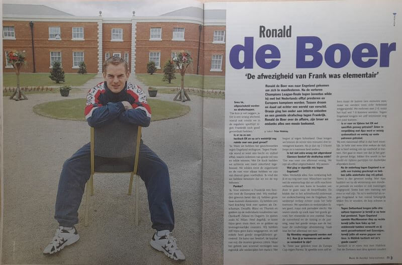 Voetbal International jaargang 31 - 1996 - nummer 26 - Afbeelding 4