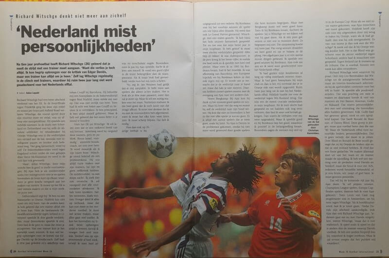 Voetbal International jaargang 31 - 1996 - nummer 26 - Afbeelding 9