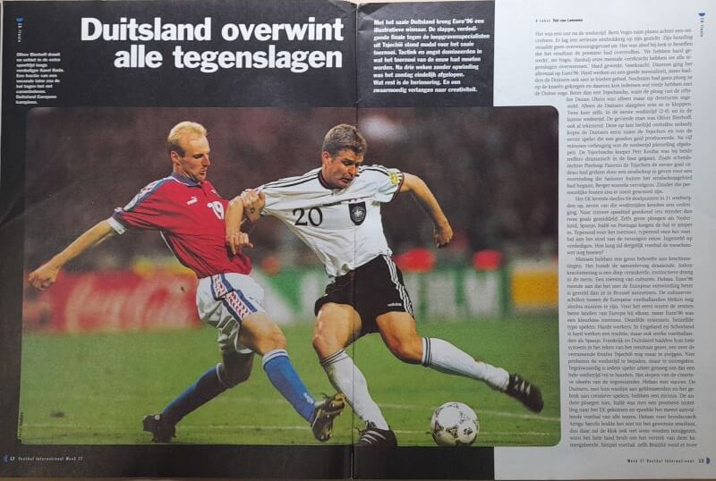 Pakket Voetbal Internationals Europees Kampioenschap 1996 Engeland - Afbeelding 21