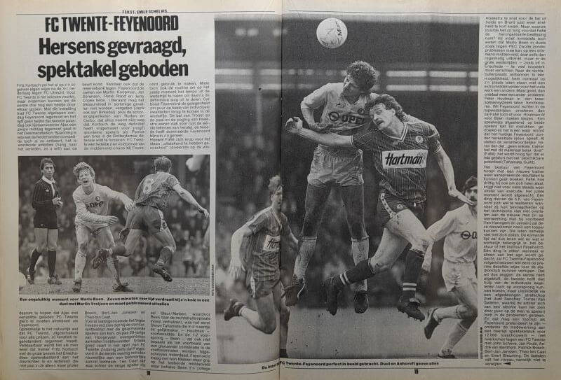FC Twente vs Feyenoord: Spelers in actie tijdens spannende wedstrijd.