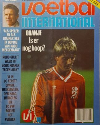 Voetbal International - Oranje speler met de vraag: Is er nog hoop?.