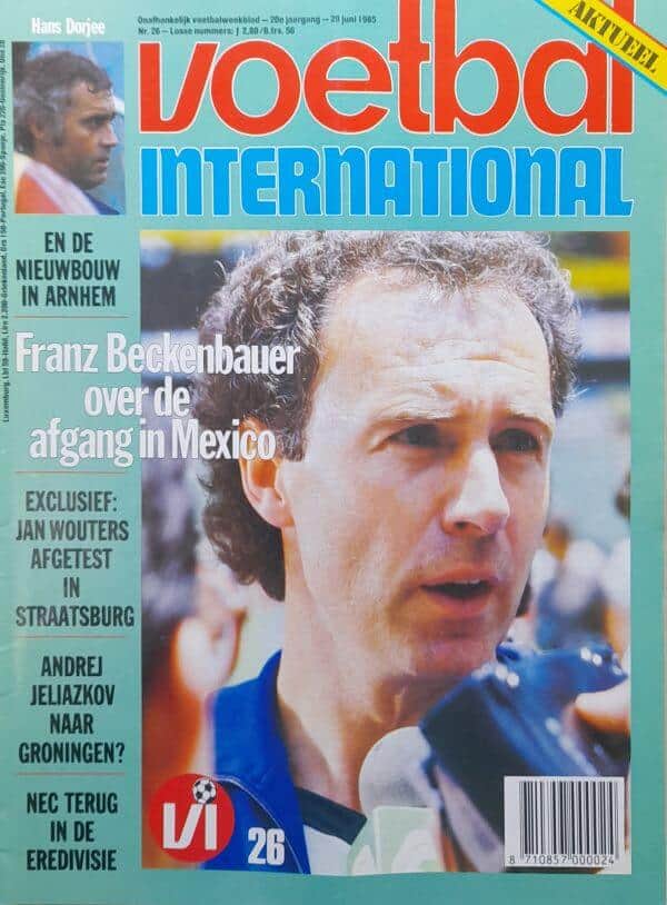 Voetbal International jaargang 20 - 1985 - nummer 26
