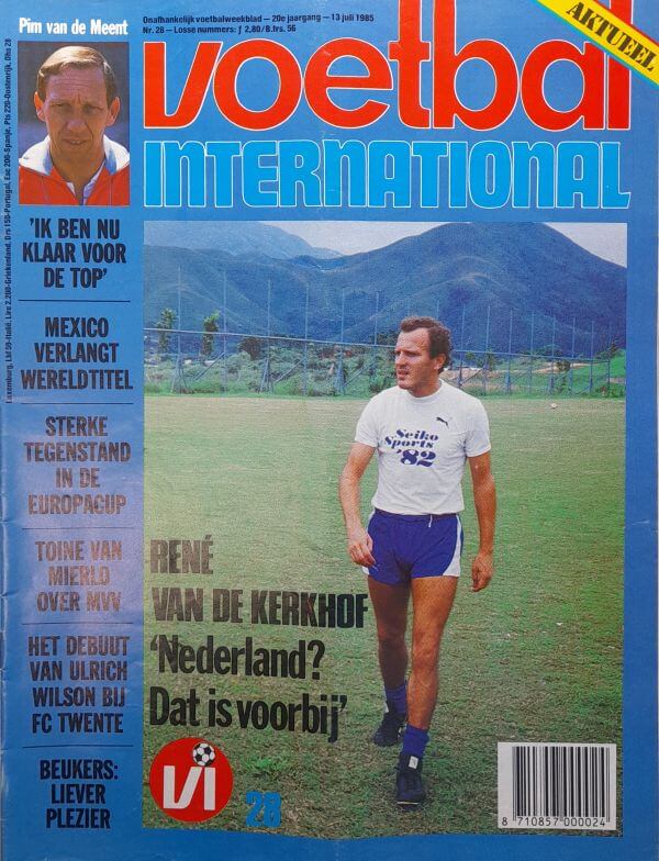 Voetbal International jaargang 20 - 1985 - nummer 28