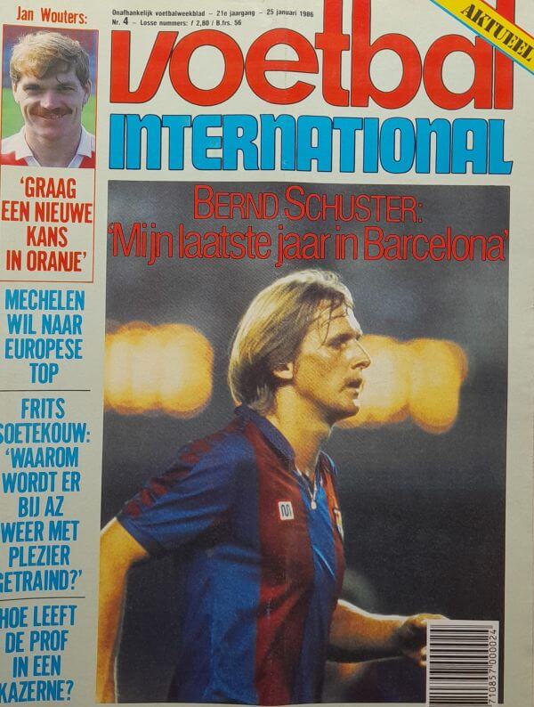 Voetbal International jaargang 21 - 1986 - nummer 4
